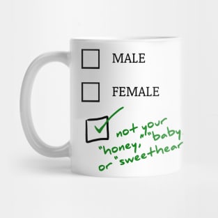 Male or Female? Not your "honey!" Mug